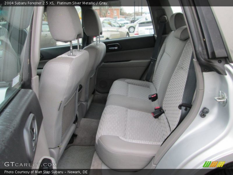 Platinum Silver Metallic / Gray 2004 Subaru Forester 2.5 XS