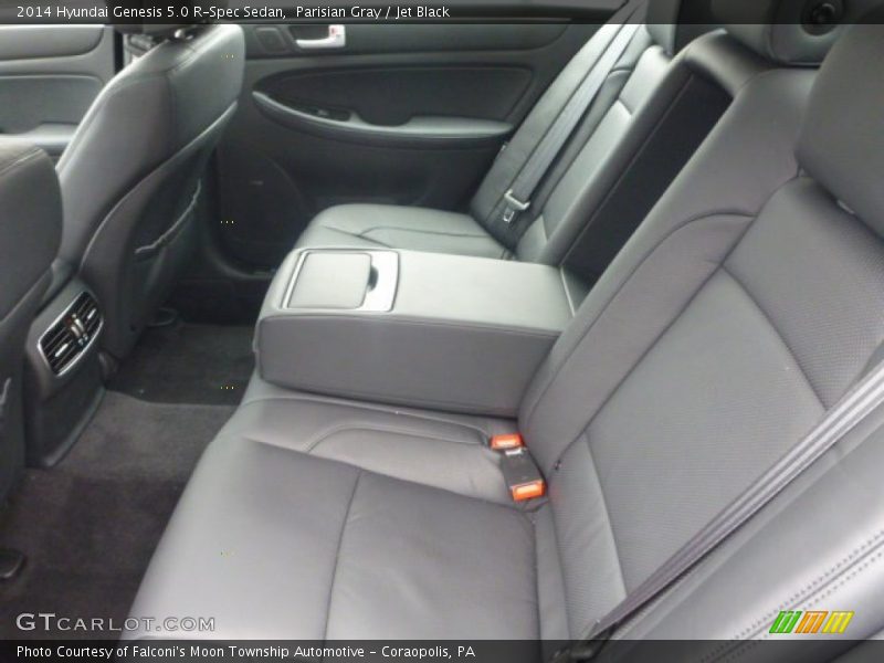 Rear Seat of 2014 Genesis 5.0 R-Spec Sedan