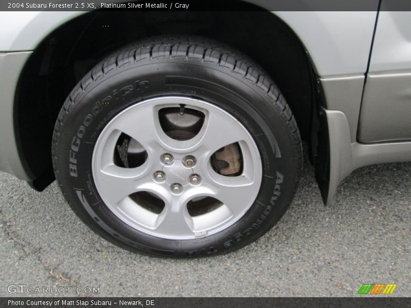 Platinum Silver Metallic / Gray 2004 Subaru Forester 2.5 XS