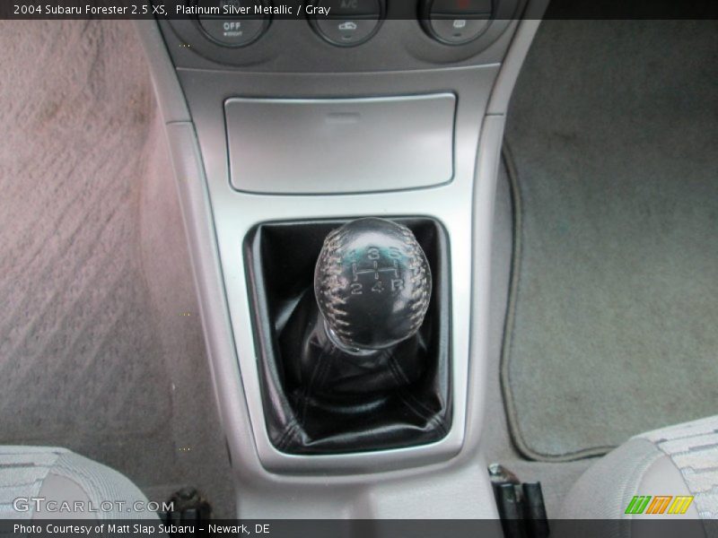 Platinum Silver Metallic / Gray 2004 Subaru Forester 2.5 XS