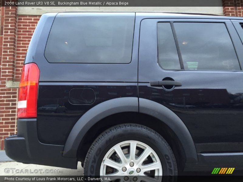 Buckingham Blue Metallic / Alpaca Beige 2008 Land Rover LR3 V8 SE