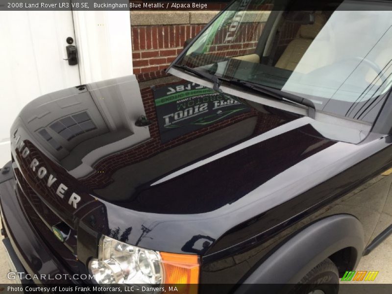 Buckingham Blue Metallic / Alpaca Beige 2008 Land Rover LR3 V8 SE