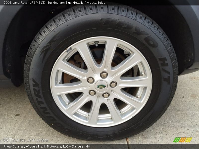 Buckingham Blue Metallic / Alpaca Beige 2008 Land Rover LR3 V8 SE