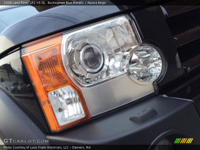 Buckingham Blue Metallic / Alpaca Beige 2008 Land Rover LR3 V8 SE