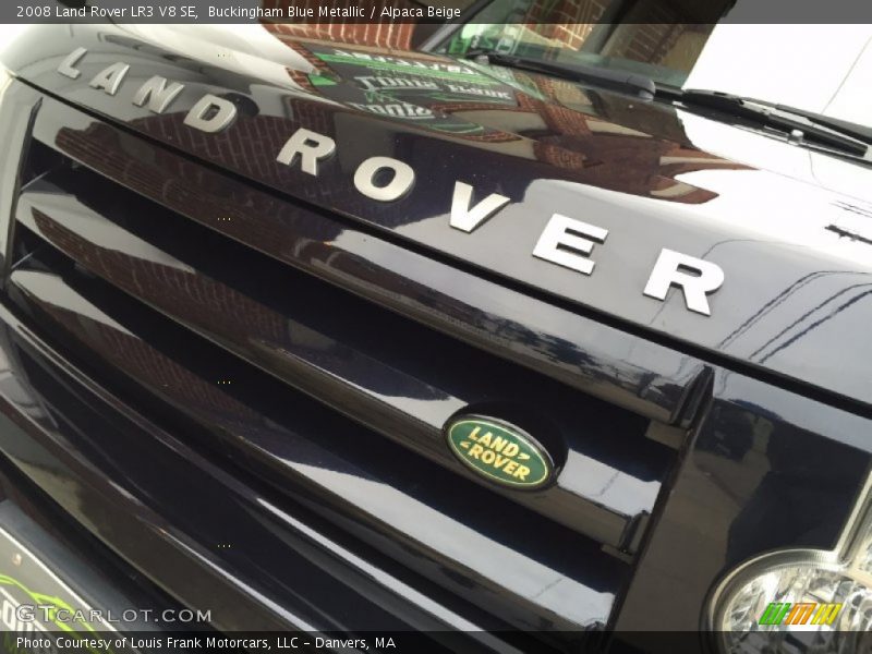 Buckingham Blue Metallic / Alpaca Beige 2008 Land Rover LR3 V8 SE
