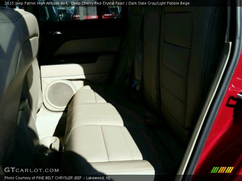 Deep Cherry Red Crystal Pearl / Dark Slate Gray/Light Pebble Beige 2015 Jeep Patriot High Altitude 4x4