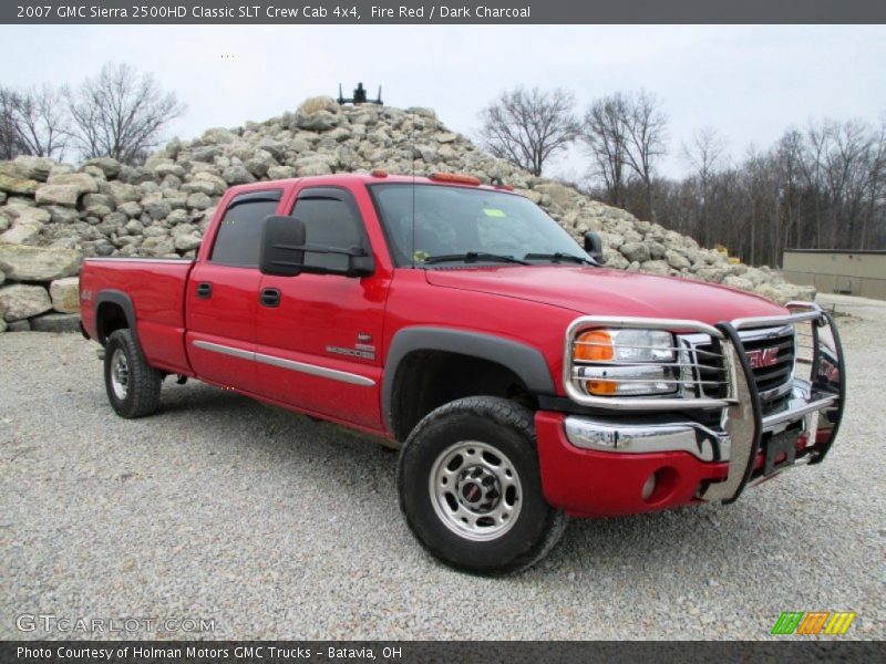 Front 3/4 View of 2007 Sierra 2500HD Classic SLT Crew Cab 4x4