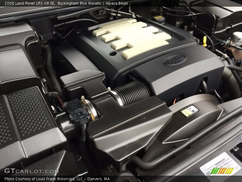 Buckingham Blue Metallic / Alpaca Beige 2008 Land Rover LR3 V8 SE
