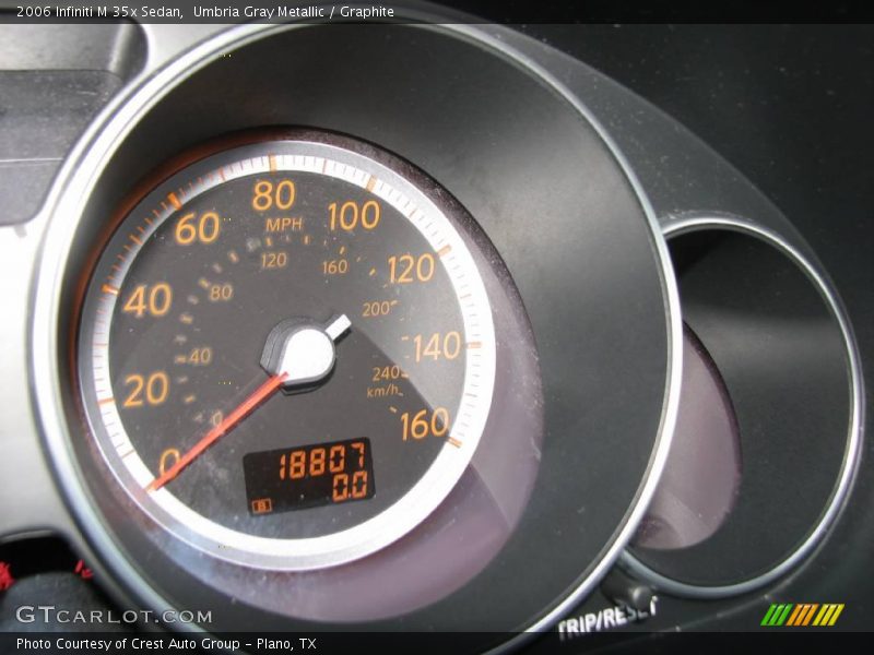 Umbria Gray Metallic / Graphite 2006 Infiniti M 35x Sedan