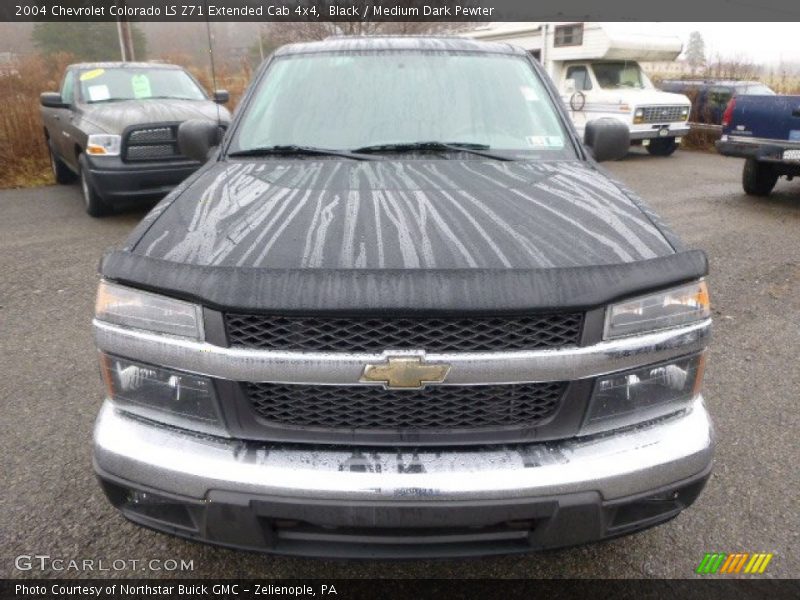 Black / Medium Dark Pewter 2004 Chevrolet Colorado LS Z71 Extended Cab 4x4