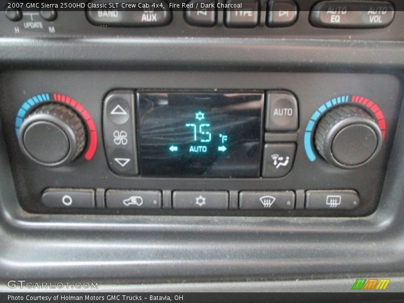 Fire Red / Dark Charcoal 2007 GMC Sierra 2500HD Classic SLT Crew Cab 4x4