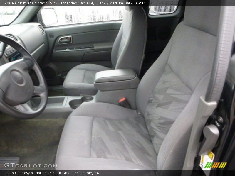Black / Medium Dark Pewter 2004 Chevrolet Colorado LS Z71 Extended Cab 4x4