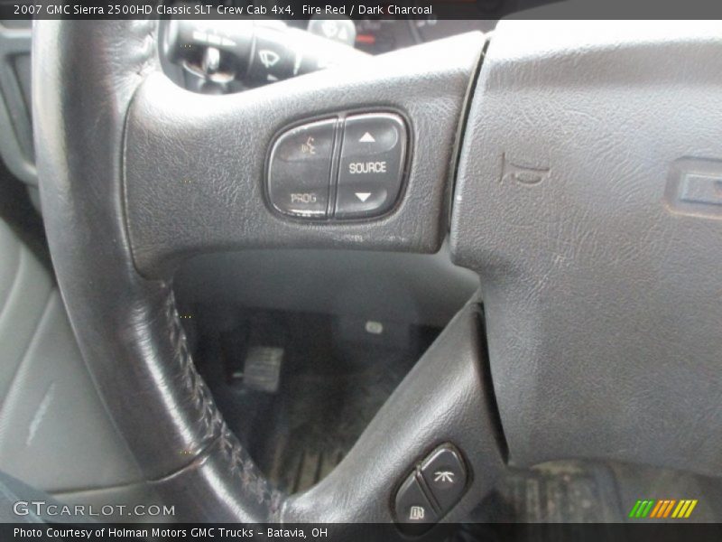 Fire Red / Dark Charcoal 2007 GMC Sierra 2500HD Classic SLT Crew Cab 4x4
