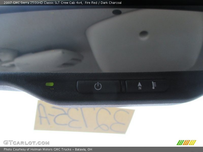 Fire Red / Dark Charcoal 2007 GMC Sierra 2500HD Classic SLT Crew Cab 4x4
