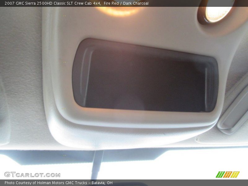 Fire Red / Dark Charcoal 2007 GMC Sierra 2500HD Classic SLT Crew Cab 4x4