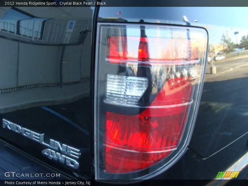 Crystal Black Pearl / Black 2012 Honda Ridgeline Sport