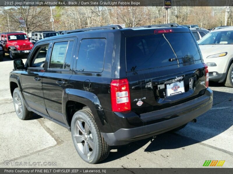 Black / Dark Slate Gray/Light Pebble Beige 2015 Jeep Patriot High Altitude 4x4
