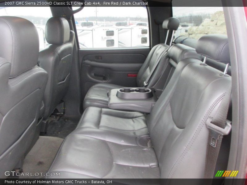 Fire Red / Dark Charcoal 2007 GMC Sierra 2500HD Classic SLT Crew Cab 4x4
