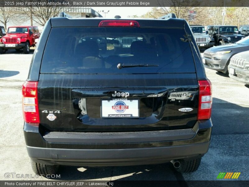 Black / Dark Slate Gray/Light Pebble Beige 2015 Jeep Patriot High Altitude 4x4