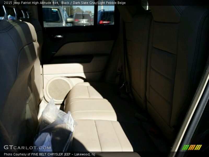 Black / Dark Slate Gray/Light Pebble Beige 2015 Jeep Patriot High Altitude 4x4