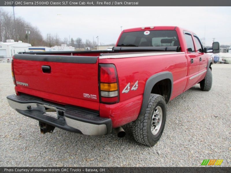  2007 Sierra 2500HD Classic SLT Crew Cab 4x4 Fire Red