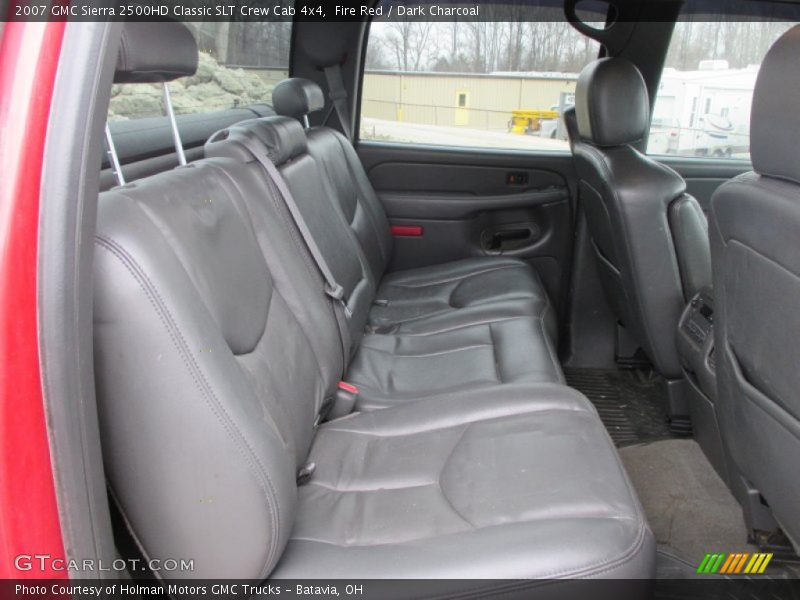 Fire Red / Dark Charcoal 2007 GMC Sierra 2500HD Classic SLT Crew Cab 4x4