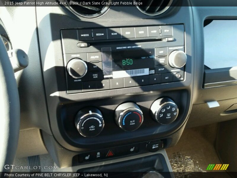 Black / Dark Slate Gray/Light Pebble Beige 2015 Jeep Patriot High Altitude 4x4