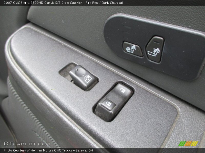 Fire Red / Dark Charcoal 2007 GMC Sierra 2500HD Classic SLT Crew Cab 4x4