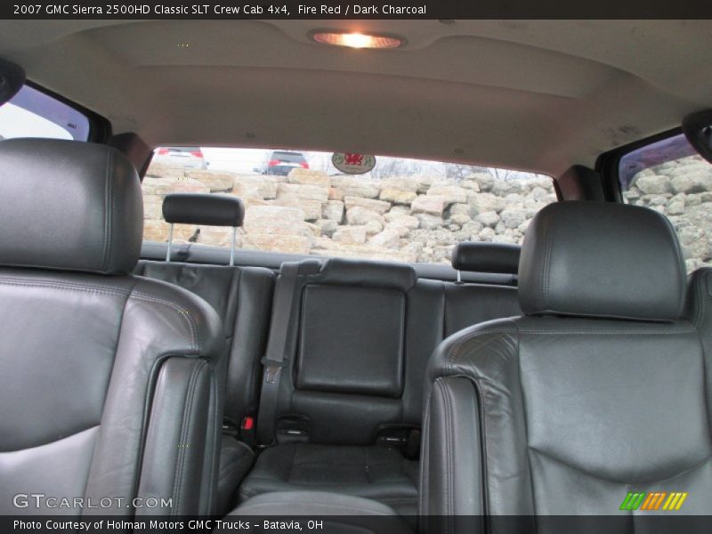 Fire Red / Dark Charcoal 2007 GMC Sierra 2500HD Classic SLT Crew Cab 4x4