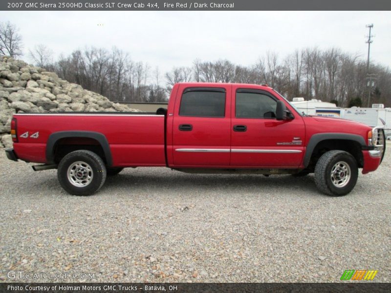  2007 Sierra 2500HD Classic SLT Crew Cab 4x4 Fire Red