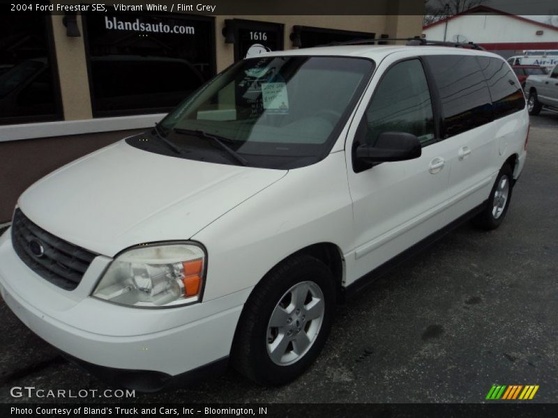 Vibrant White / Flint Grey 2004 Ford Freestar SES
