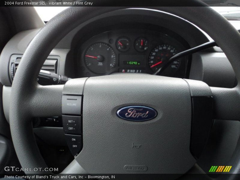 Vibrant White / Flint Grey 2004 Ford Freestar SES