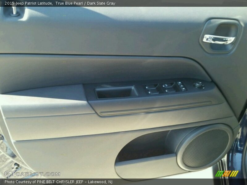 True Blue Pearl / Dark Slate Gray 2015 Jeep Patriot Latitude