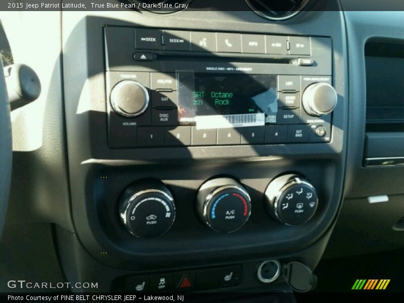 True Blue Pearl / Dark Slate Gray 2015 Jeep Patriot Latitude