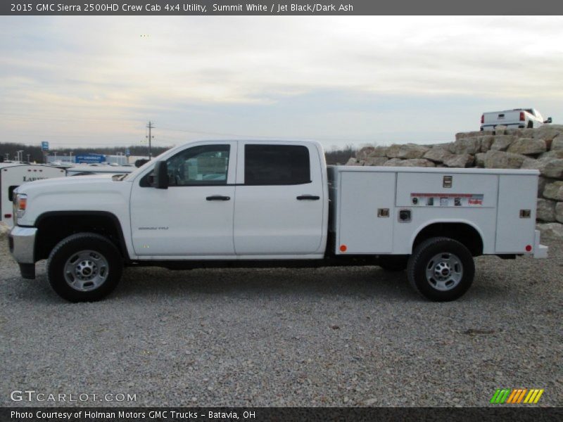  2015 Sierra 2500HD Crew Cab 4x4 Utility Summit White