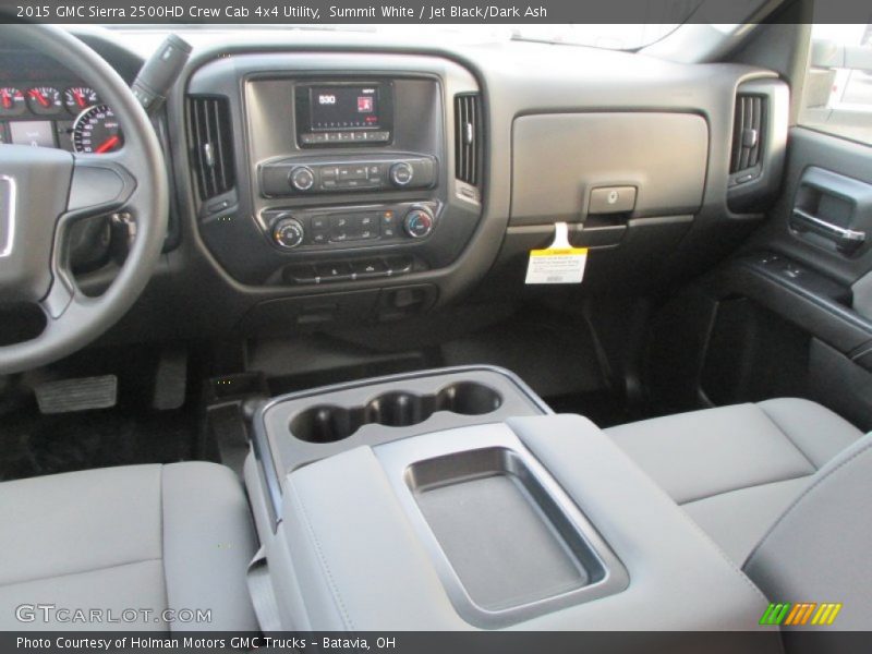 Summit White / Jet Black/Dark Ash 2015 GMC Sierra 2500HD Crew Cab 4x4 Utility
