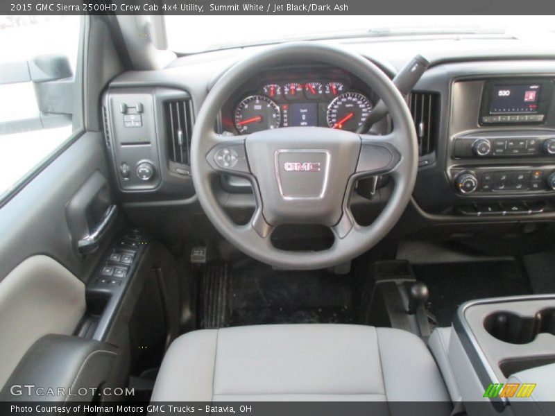 Dashboard of 2015 Sierra 2500HD Crew Cab 4x4 Utility