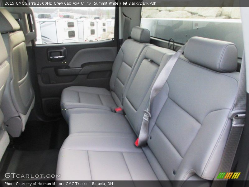 Rear Seat of 2015 Sierra 2500HD Crew Cab 4x4 Utility