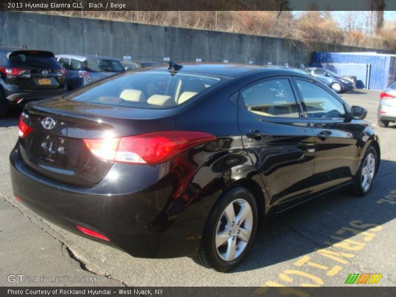 Black / Beige 2013 Hyundai Elantra GLS