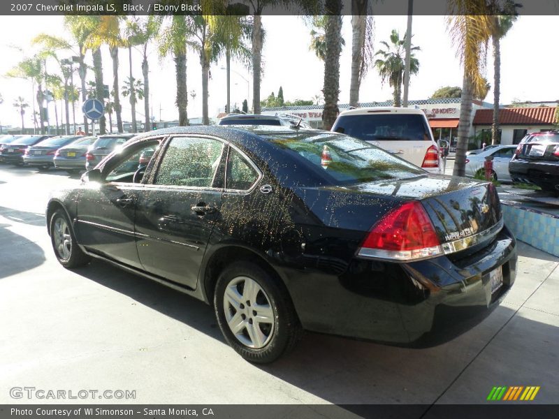 Black / Ebony Black 2007 Chevrolet Impala LS