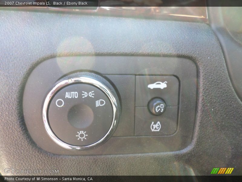 Black / Ebony Black 2007 Chevrolet Impala LS