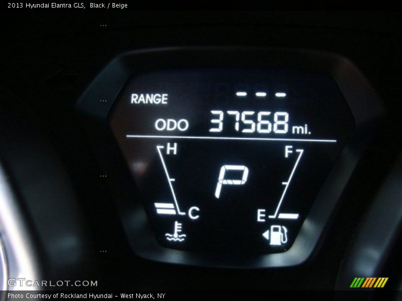 Black / Beige 2013 Hyundai Elantra GLS