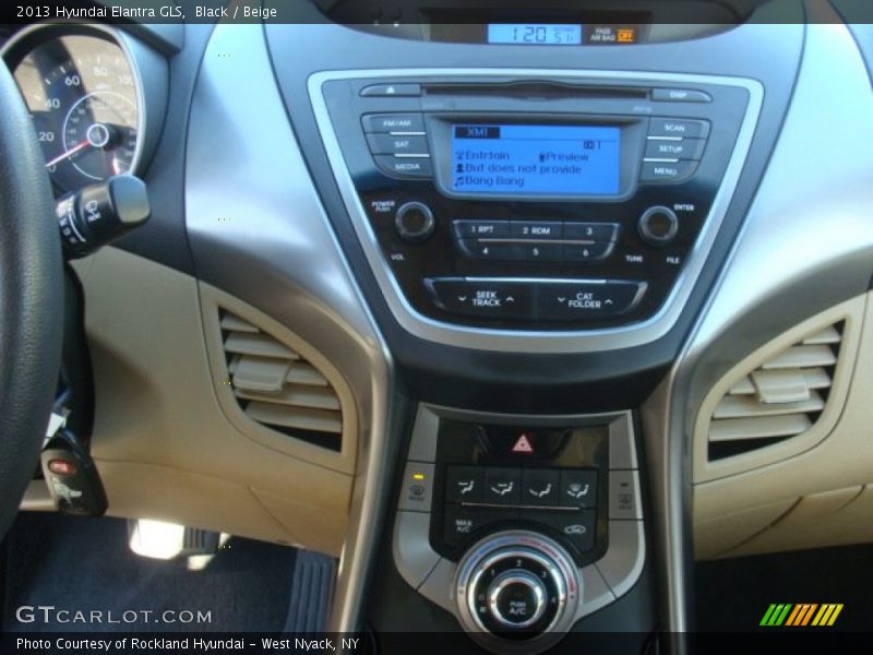 Black / Beige 2013 Hyundai Elantra GLS