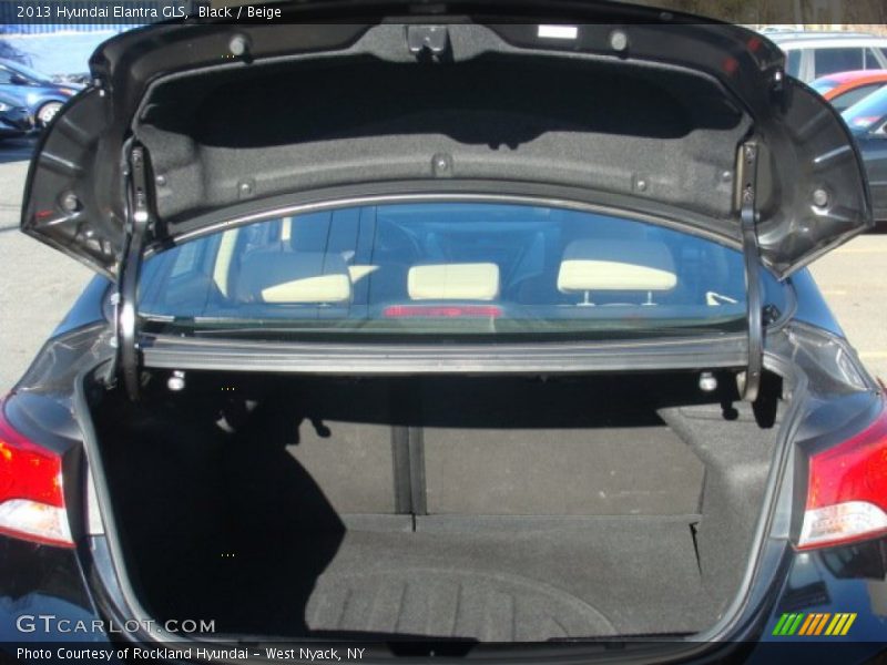 Black / Beige 2013 Hyundai Elantra GLS