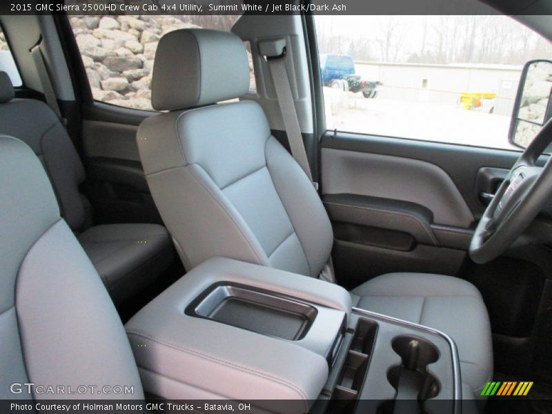 Summit White / Jet Black/Dark Ash 2015 GMC Sierra 2500HD Crew Cab 4x4 Utility