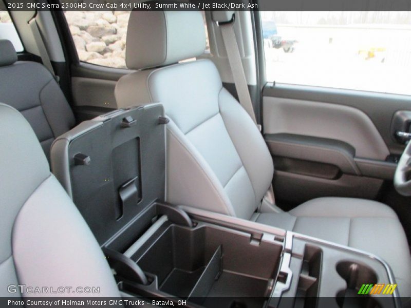 Summit White / Jet Black/Dark Ash 2015 GMC Sierra 2500HD Crew Cab 4x4 Utility