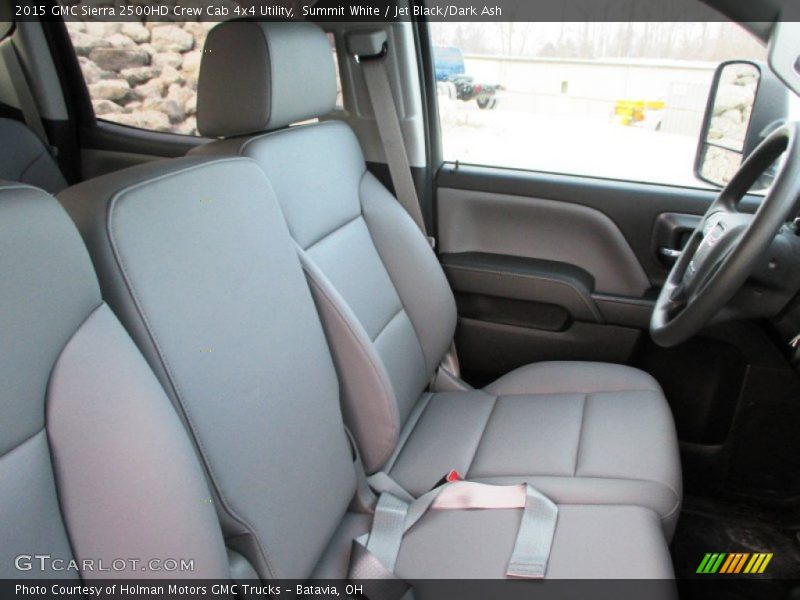 Summit White / Jet Black/Dark Ash 2015 GMC Sierra 2500HD Crew Cab 4x4 Utility
