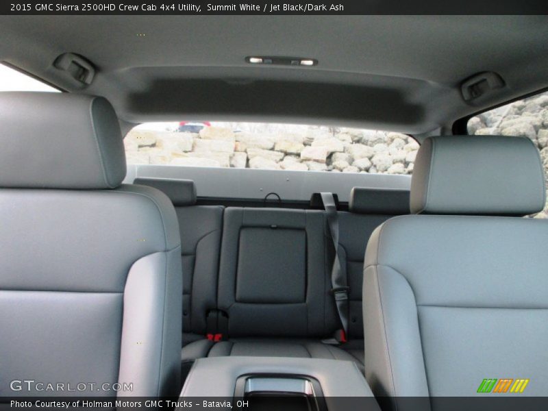 Summit White / Jet Black/Dark Ash 2015 GMC Sierra 2500HD Crew Cab 4x4 Utility