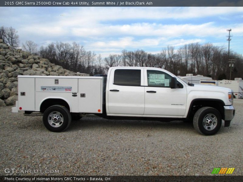 2015 Sierra 2500HD Crew Cab 4x4 Utility Summit White