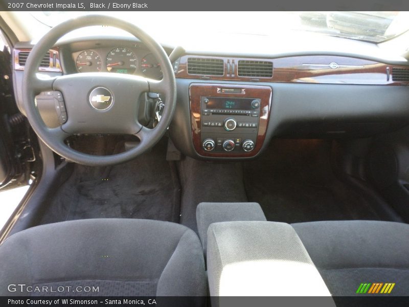 Black / Ebony Black 2007 Chevrolet Impala LS